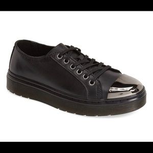 DR.MARTENS ‘ALEXEI’ CAP TOE SNEAKER- BLACK